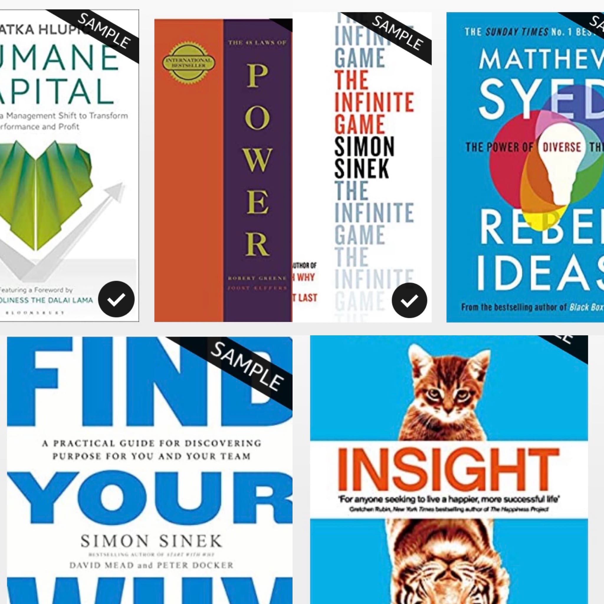 2021: The Book List 1-6