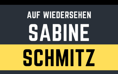 Auf Wiedersehen, Sabine Schmitz!