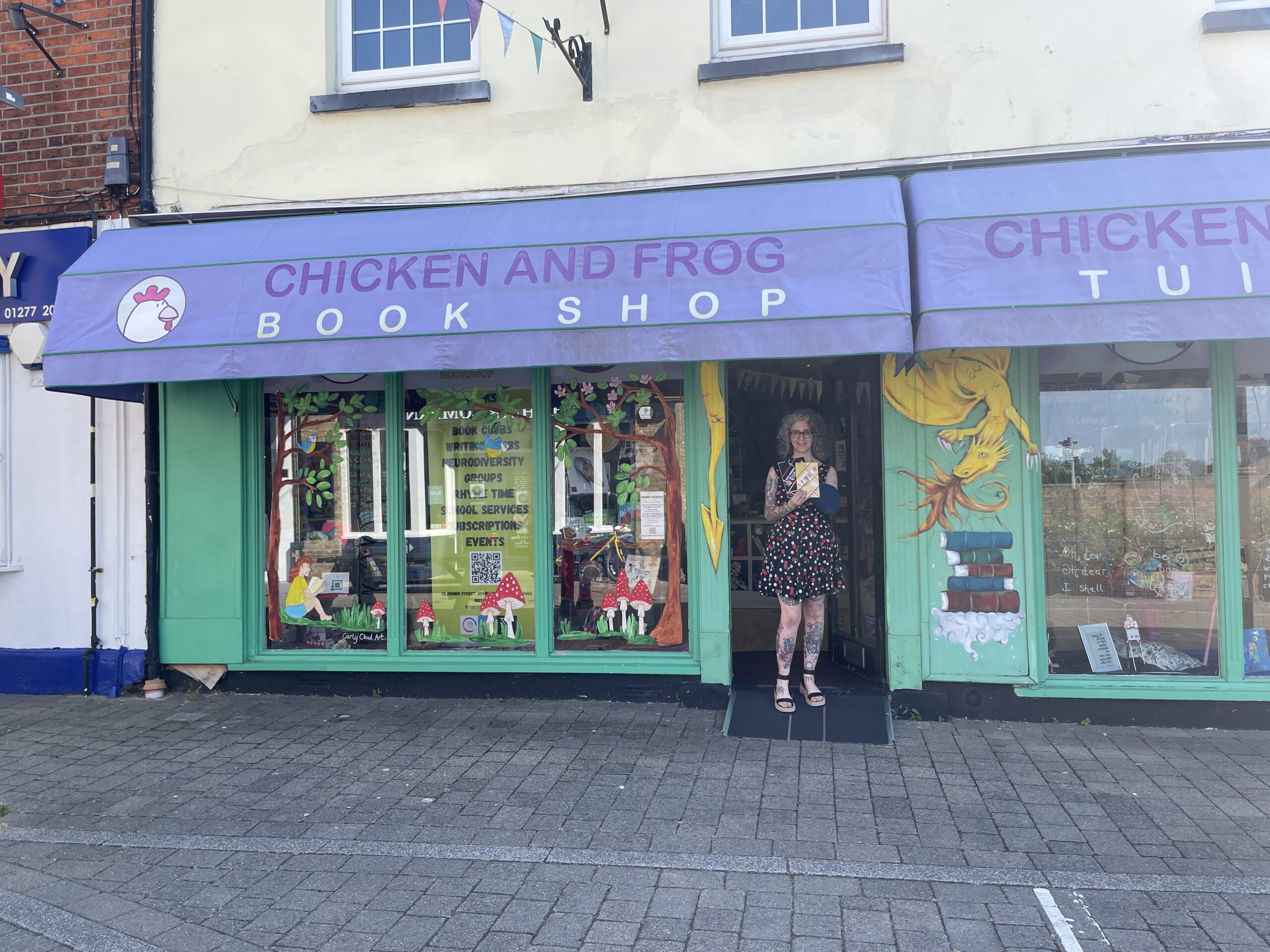 Chicken and Frog Bookshop Brentwood