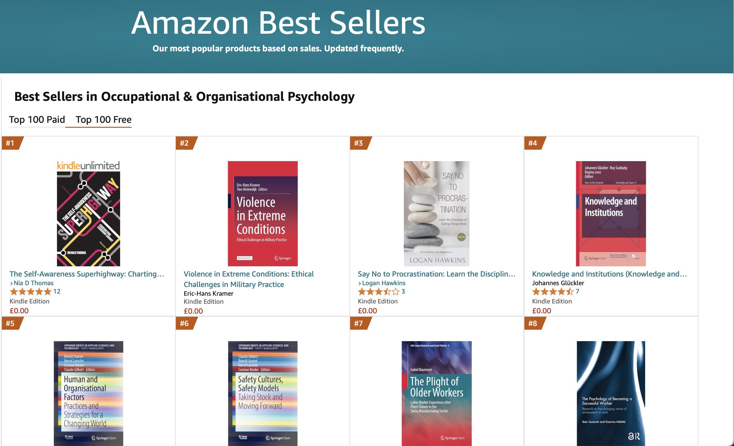 The Self-Awareness Superhighway: Amazon Best Seller 2