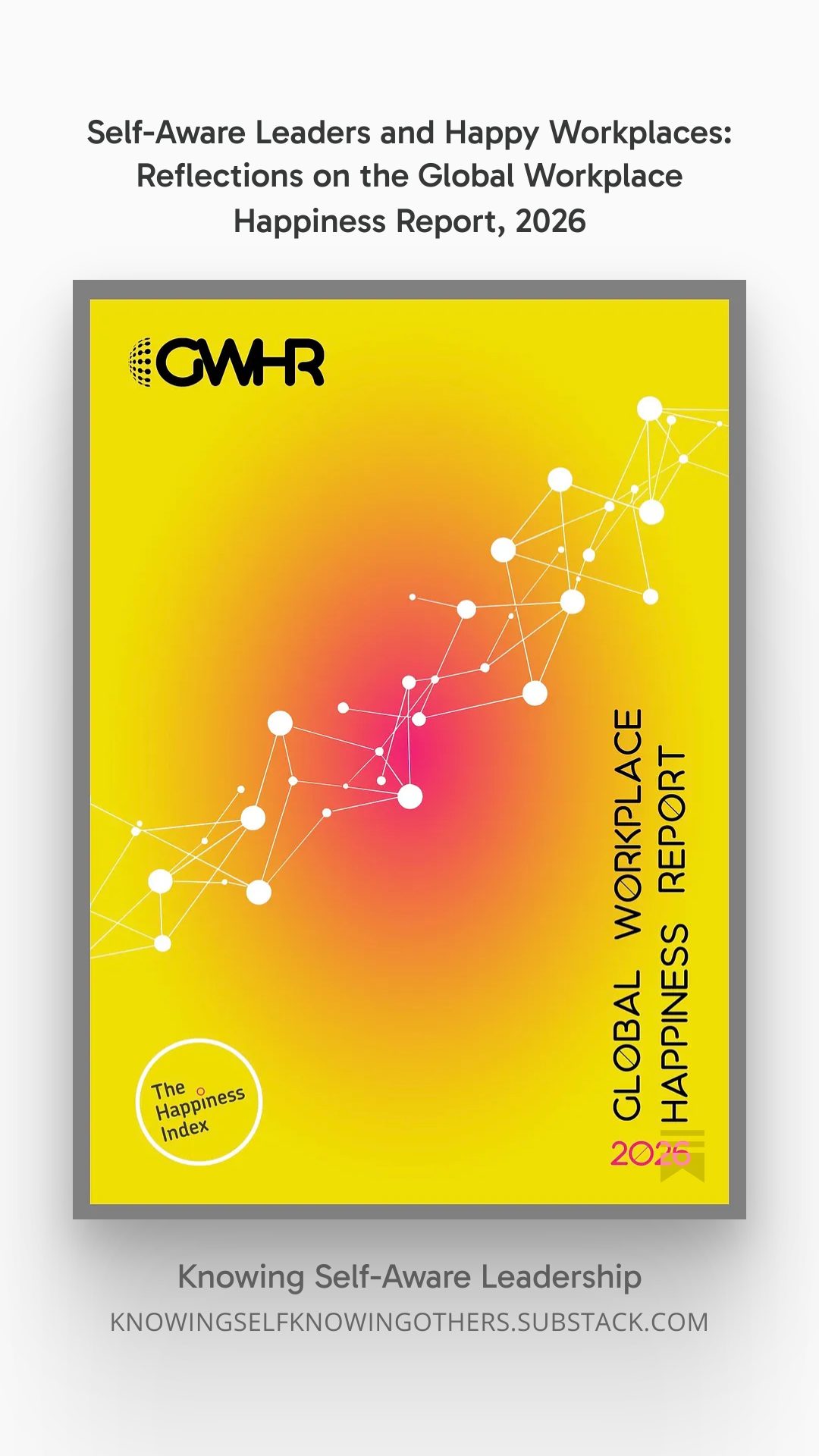 Global Happiness Report Dr Nia D Thomas