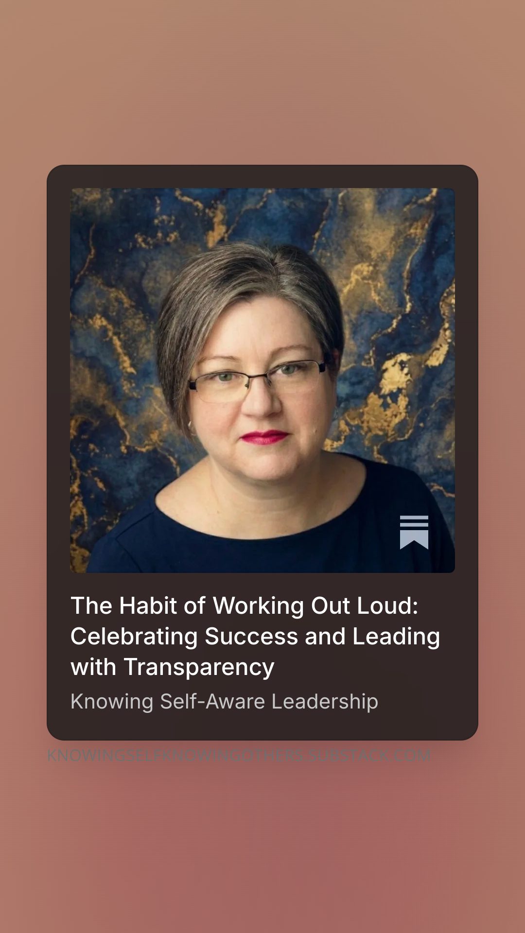 Leadership Transparency Dr Nia D Thomas