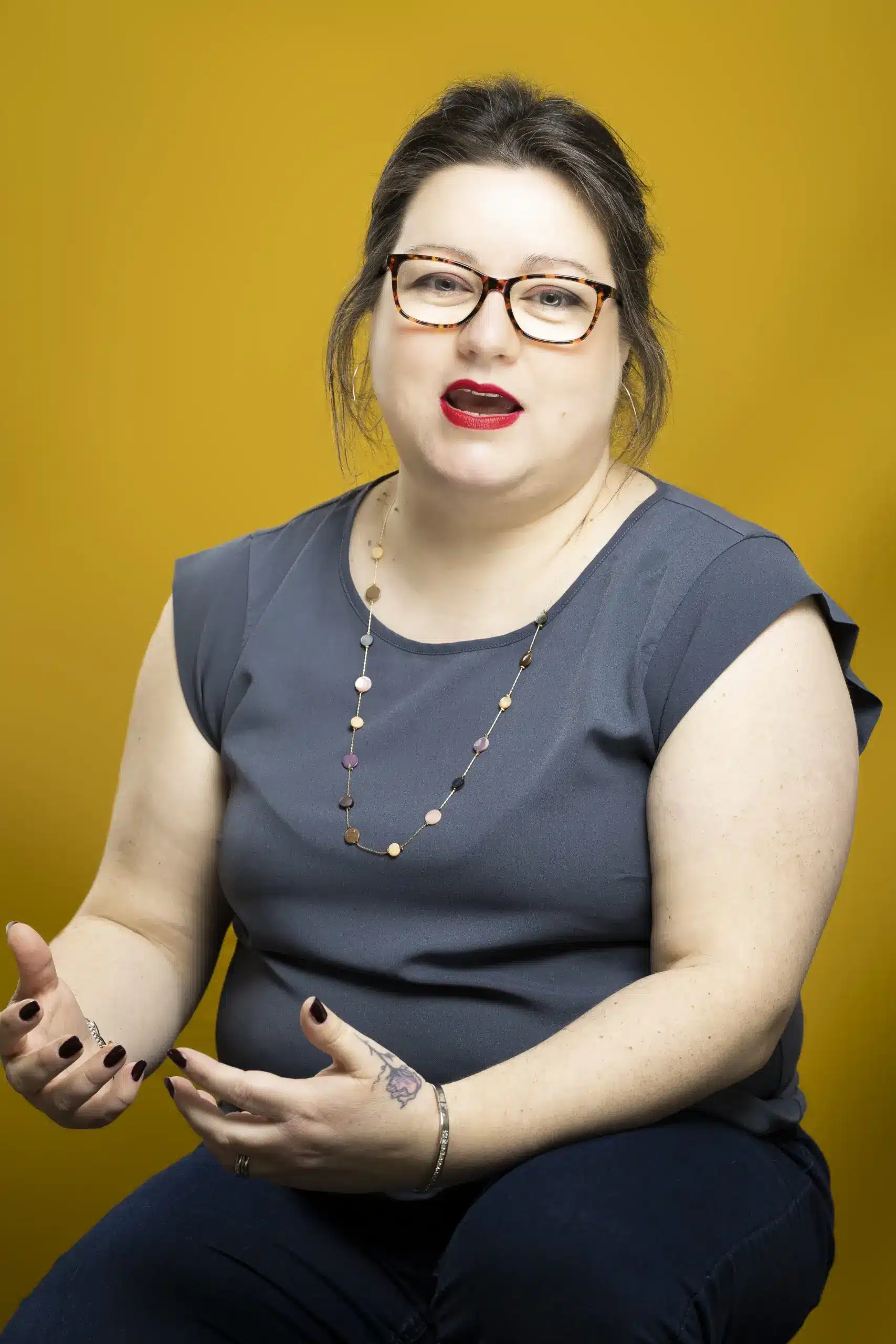 Dr Nia D Thomas, charity sector interim chief executive
